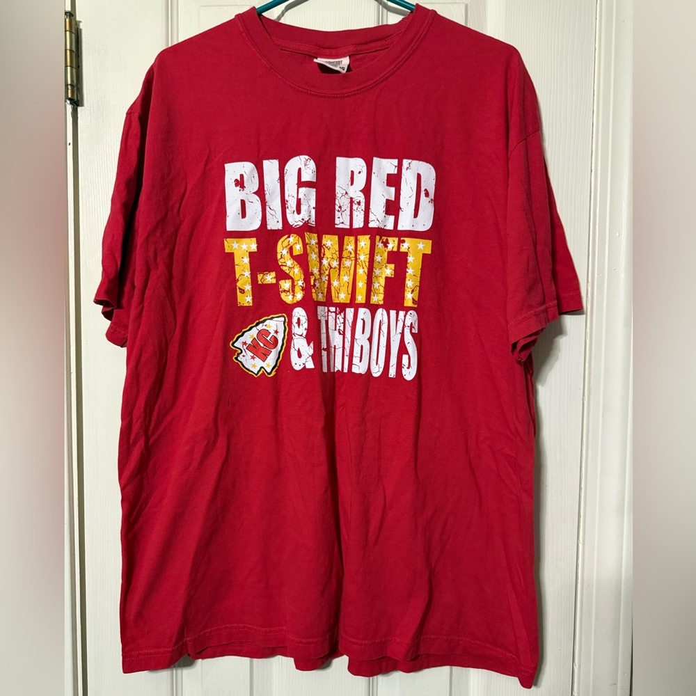 Comfort Colors KC and T-Swift shirt